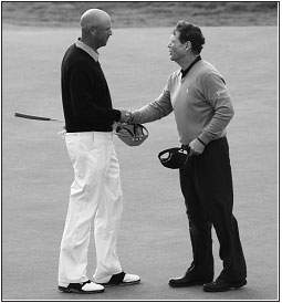 Golfers-shaking-hands